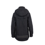 Arrak Women's Original Jacket Black Back with multiple pockets, waterproof for the outdoor dog owner