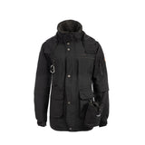 Arrak Women's Original Jacket Black Front with multiple pockets, waterproof for the outdoor dog owner