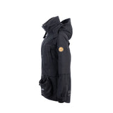 Arrak Women's Original Jacket Black Side with multiple pockets, waterproof for the outdoor dog owner