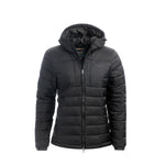 Arrak Women's Warmy Jacket Black Front with multiple pockets, windproof, thermal, lightweight, perfect to keep you warm on dog walks