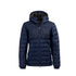 Arrak Women's Warmy Jacket Navy Front with multiple pockets, windproof, thermal, lightweight, perfect to keep you warm on dog walks