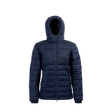 Arrak Women's Warmy Jacket Navy hooded with multiple pockets, windproof, thermal, lightweight, perfect to keep you warm on dog walks