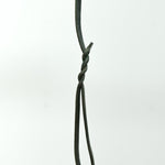 Black Leather Leash 10mm handle