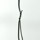 Black Leather Leash 10mm handle