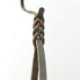 Brown Leather Leash with handle