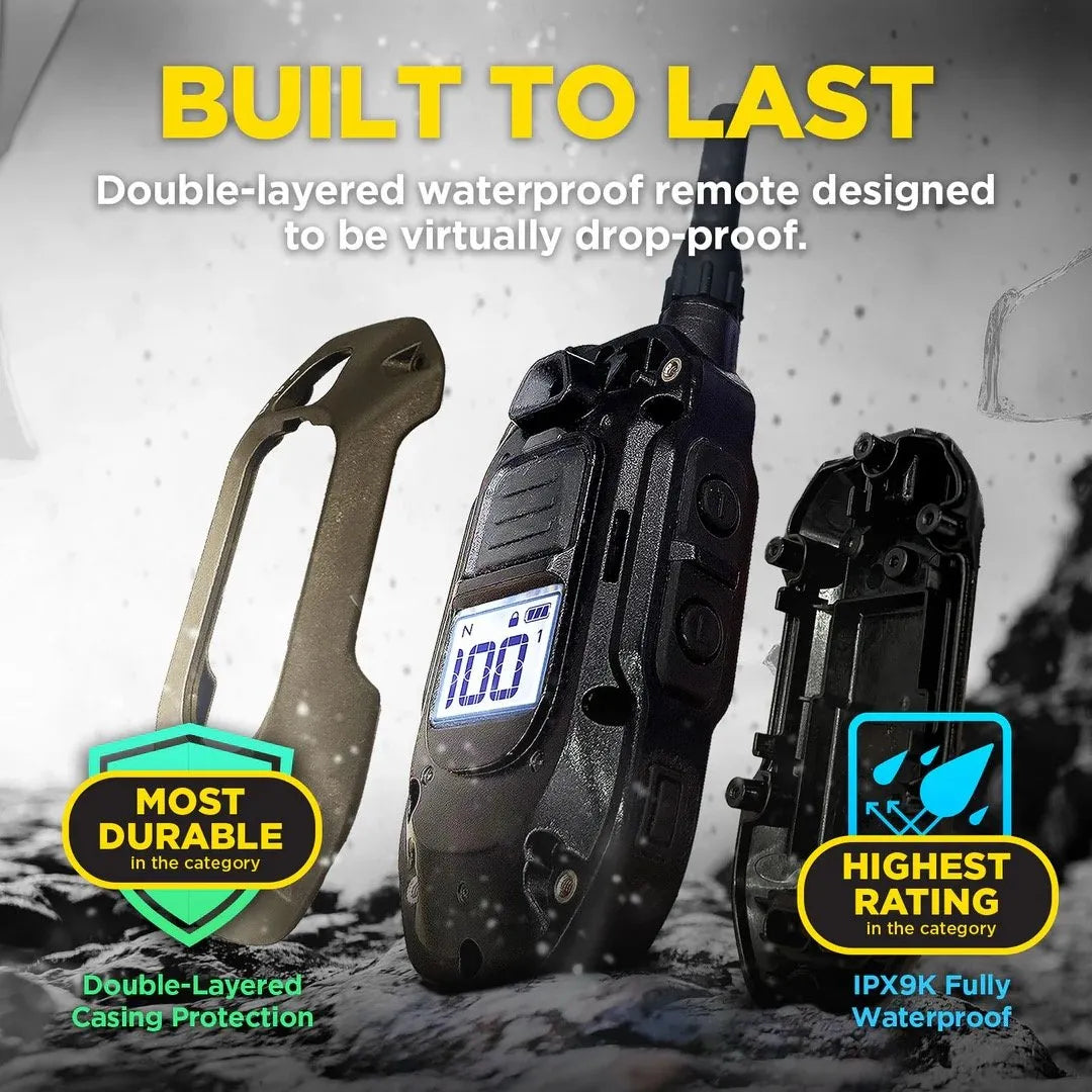 Dogtra 1200X Two-Dog E-Collar System durable