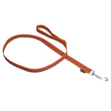 Grippy Rubber Nylon Lead with Handle Orange