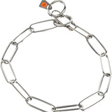 Herm Sprenger Fur Saver Chain Collar Long Links 3mm Silver