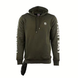 IQ Dogsport Unisex Dog Training Hoodie "Train hard" Olive