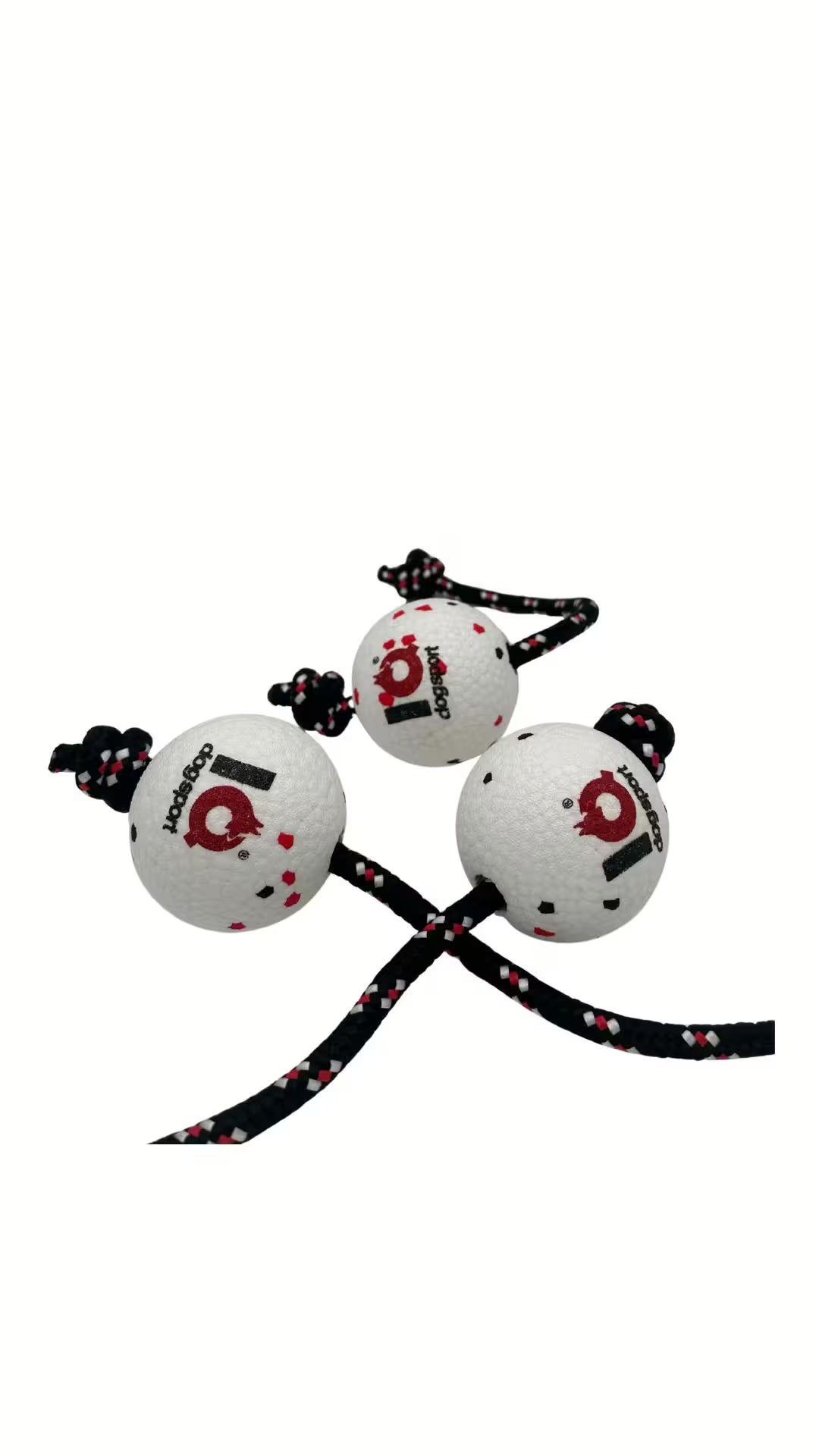 IQ DogSport UnbreakaBall Indestructible Balls white