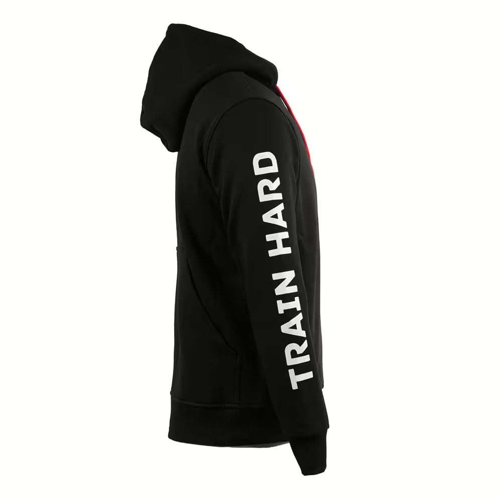IQ DogSport Unisex Dog Training Hoodie "Train hard" Black