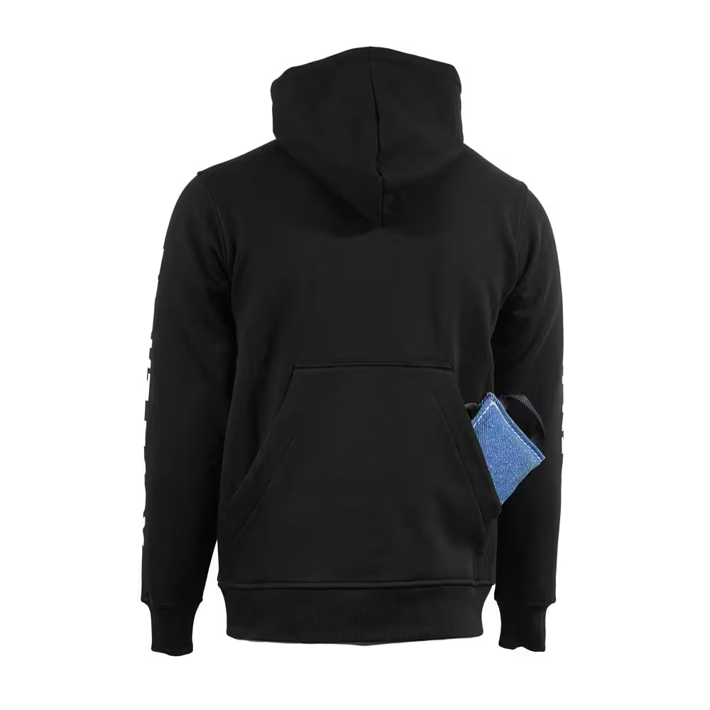 IQ DogSport Unisex Dog Training Hoodie "Train hard" Black