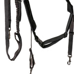 Karlie Flamingo Canicross Jogging Lead with Waist Belt Black main