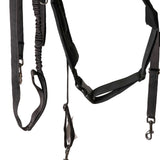 Karlie Flamingo Canicross Jogging Lead with Waist Belt Black main