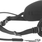 Karlie Flamingo Elastic Jogging Lead Waist Belt Black main