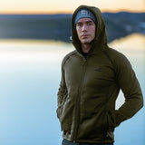 Arrak Men's Power Fleece Hoodie - Olive