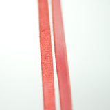 Red Leather Leash 10mm