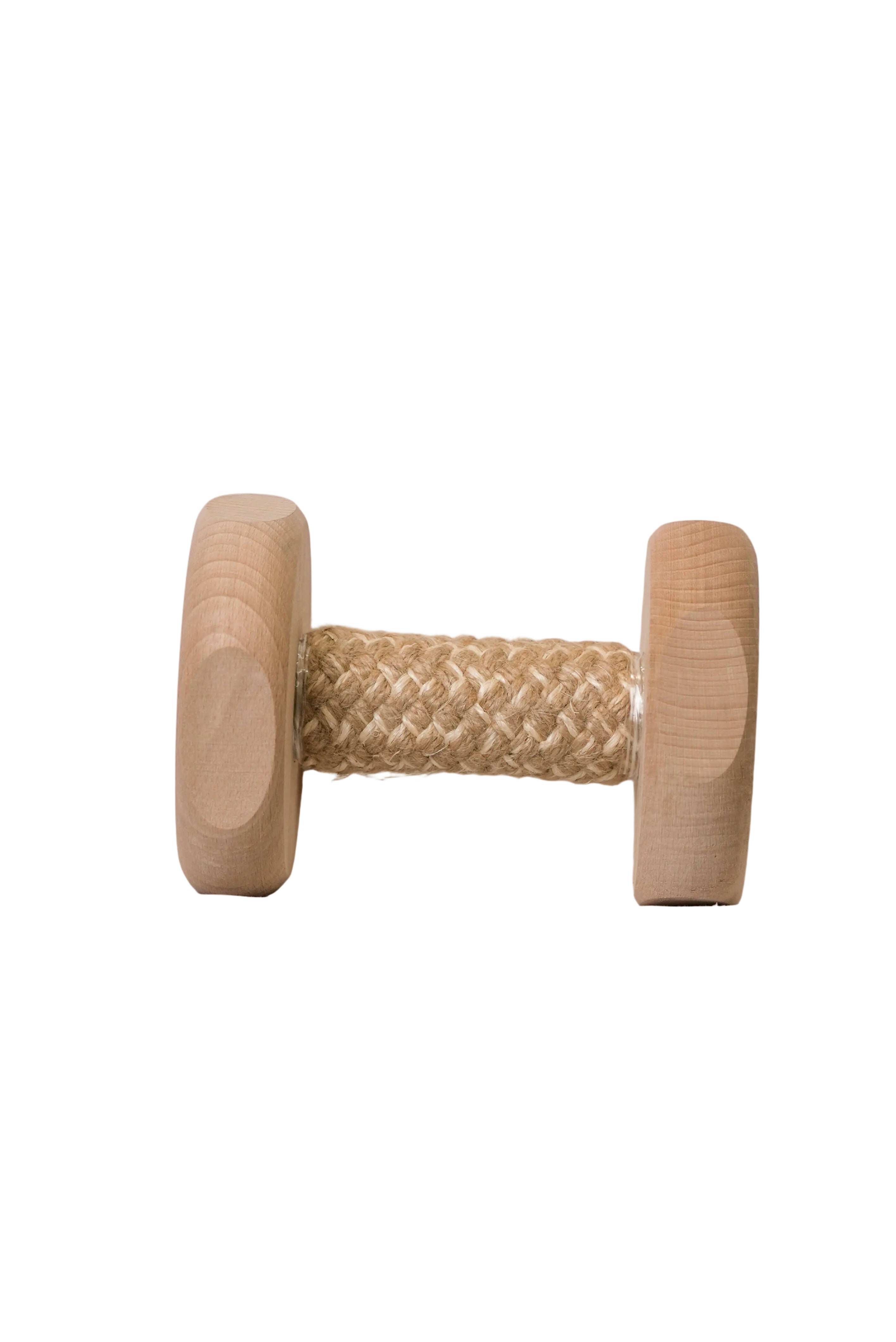 Schweikert 650g Dumbbell with Jute Bridge front