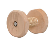 Schweikert 650g Dumbbell with Jute Bridge side angle