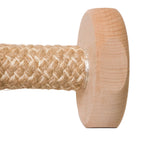 Schweikert 650g Dumbbell with Jute Bridge strong bite grip
