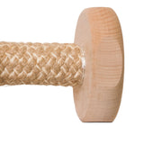 Schweikert 650g Dumbbell with Jute Bridge strong bite grip