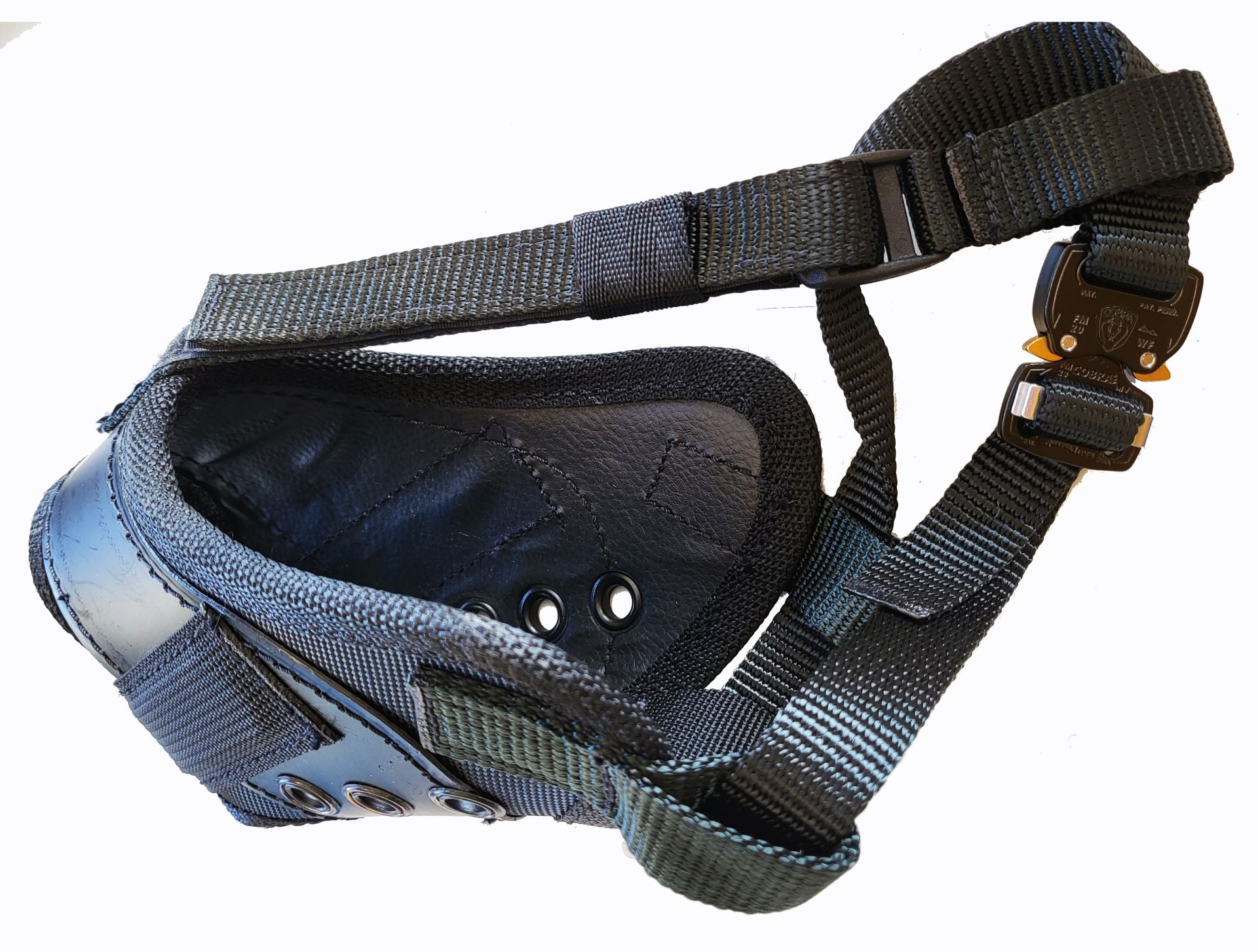 Schweikert K9 Muzzle with Forehead Strap top view