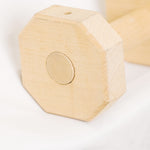 Schweikert Adjustable Wooden Dumbbell sturd wooden build