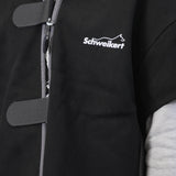 Schweikert Aero Protection Jacket black gray closing clasp