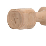 Schweikert Beechwood Dumbbell end