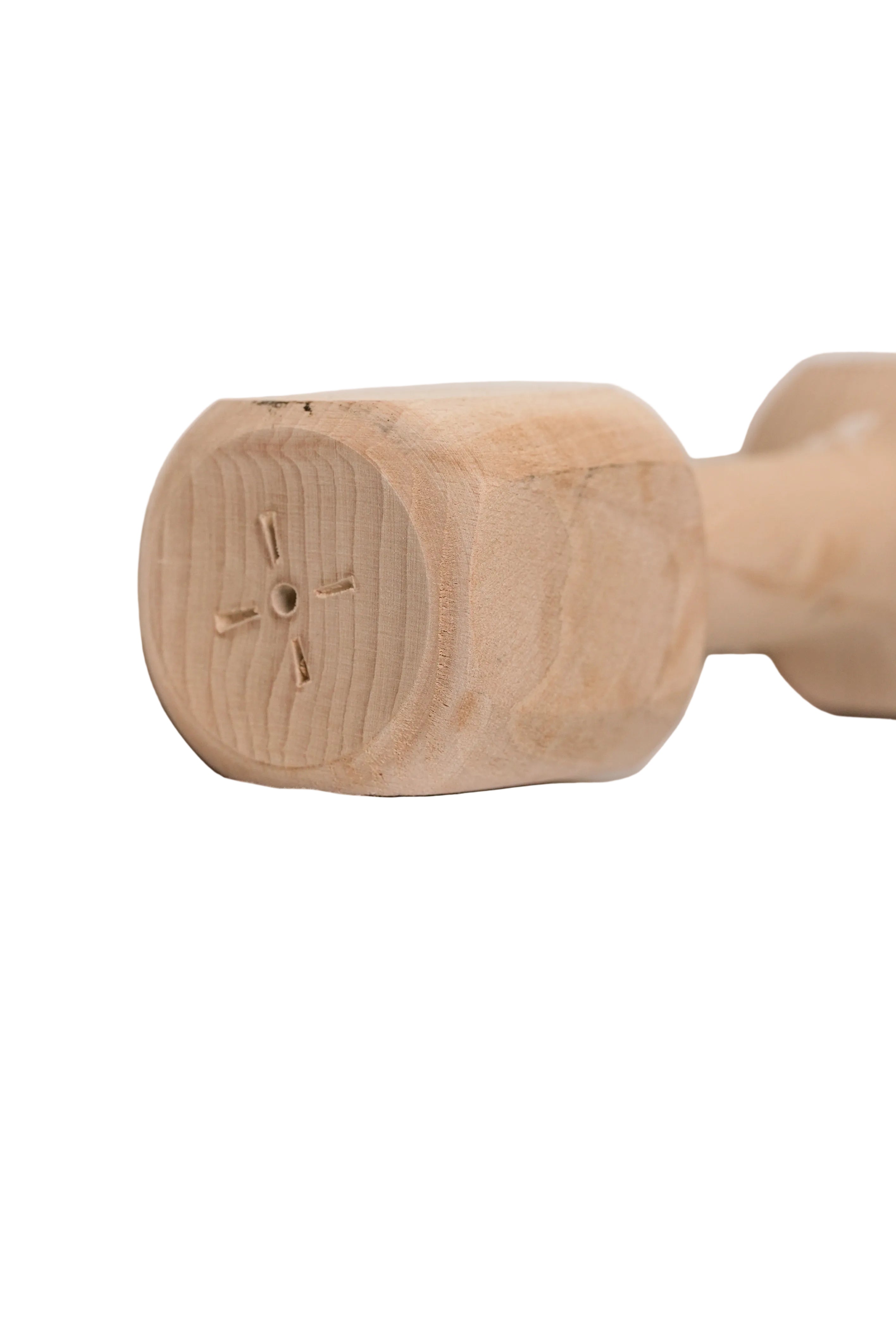 Schweikert Beechwood Dumbbell end