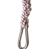 Schweikert Braided Tie Out Bungee Lead stainless steel clip hook