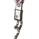 Schweikert Braided Tie Out Bungee Lead stainless steel emergency release hook