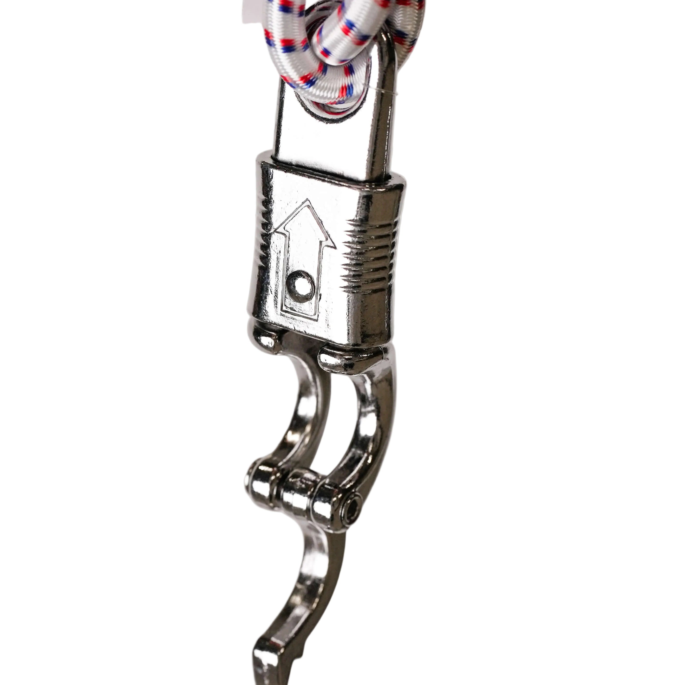 Schweikert Braided Tie Out Bungee Lead stainless steel emergency release hook