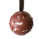 Schweikert Burling Ball with 25cm Tape Handle choco white front