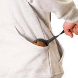 Schweikert Dog Training Hoodie Unisex Grey back pocket