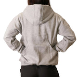 Schweikert Dog Training Hoodie Unisex Grey back pockets