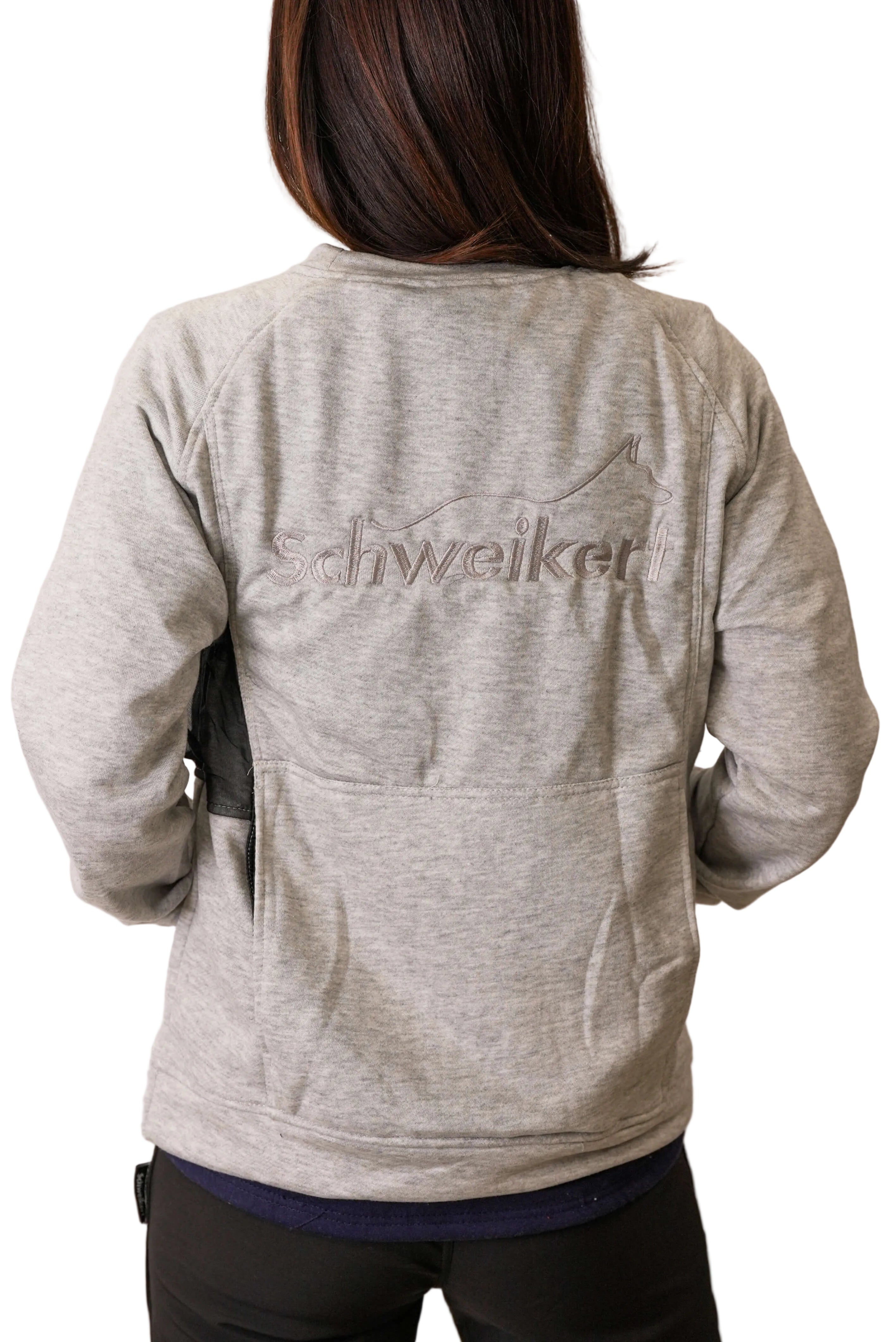 Schweikert Dog Training Sweatshirt Unisex Grey rear