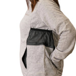 Schweikert Dog Training Sweatshirt Unisex Grey side back pockets