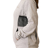 Schweikert Dog Training Sweatshirt Unisex Grey side front pockets