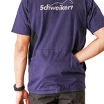 Schweikert Dog Training T-Shirt Unisex Navy rear alternate pockets