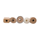Schweikert Dumbbell Centerpiece Bells - Wood, Plastic, Leather front