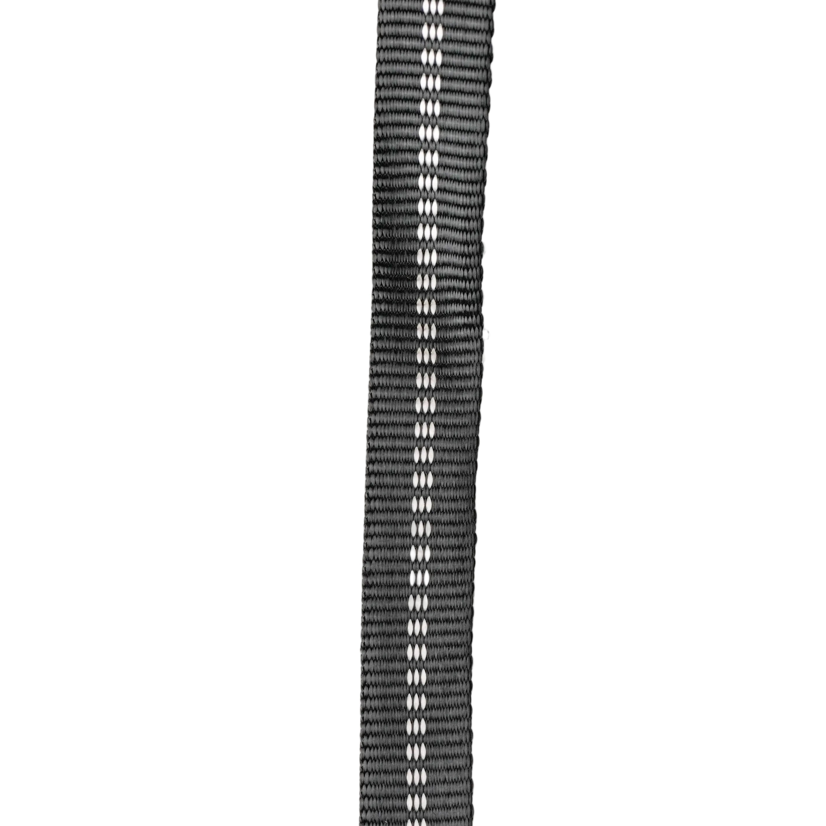 Schweikert Hose-Webbing Lead Black-White 16 mm Open End material
