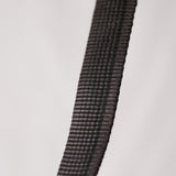 Schweikert Hose-Webbing Lead with Loop Handle Black 20mm Grey material
