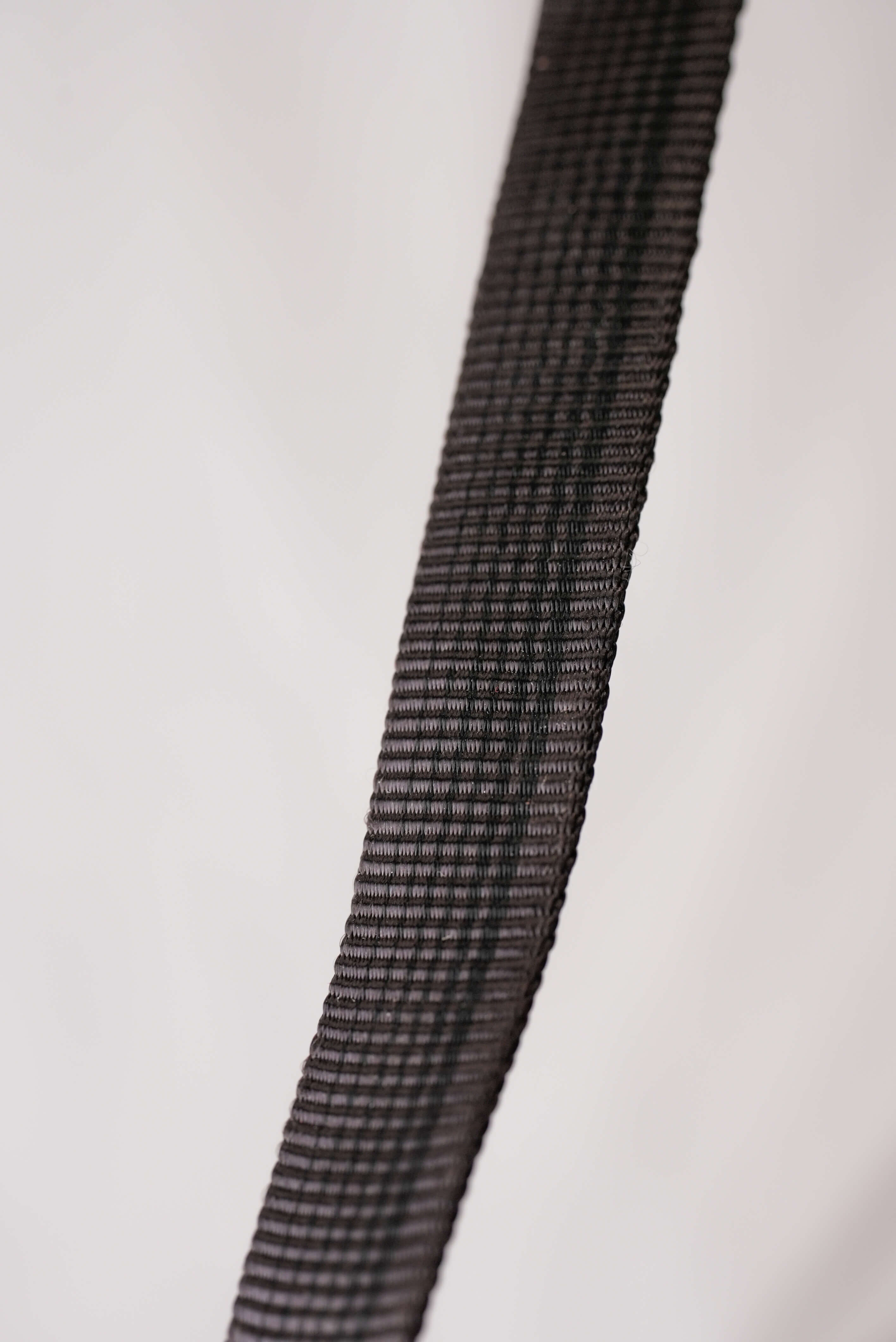 Schweikert Hose-Webbing Lead Open End 20mm Black Grey material