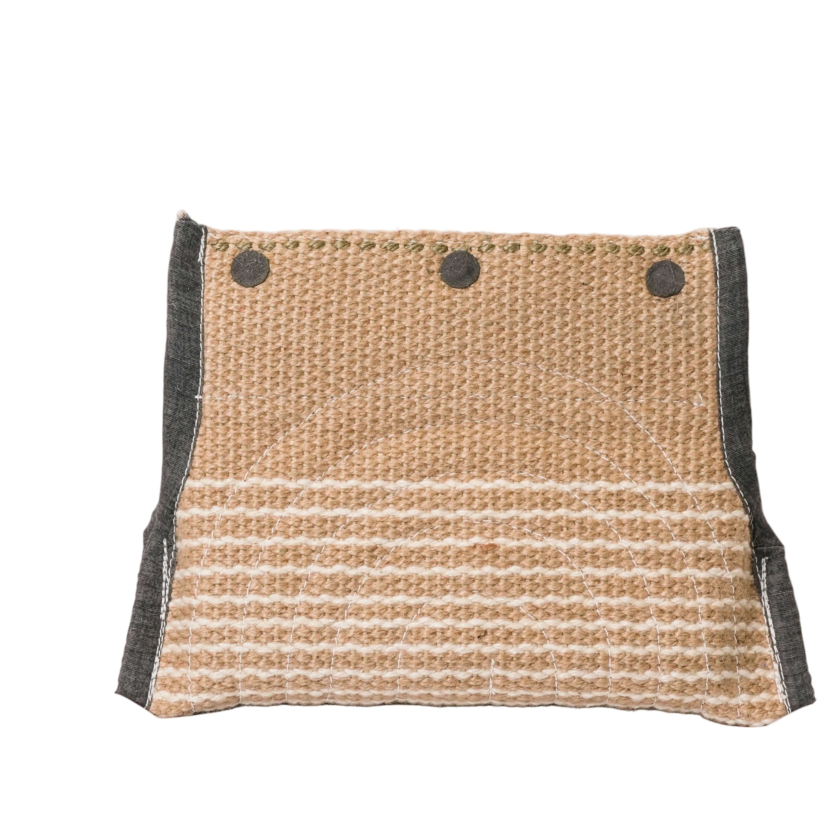 Schweikert "Jim" Jute Bite Pad with 3 Grips main