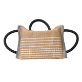 Schweikert Jute Bite Pad with 3 Handles front