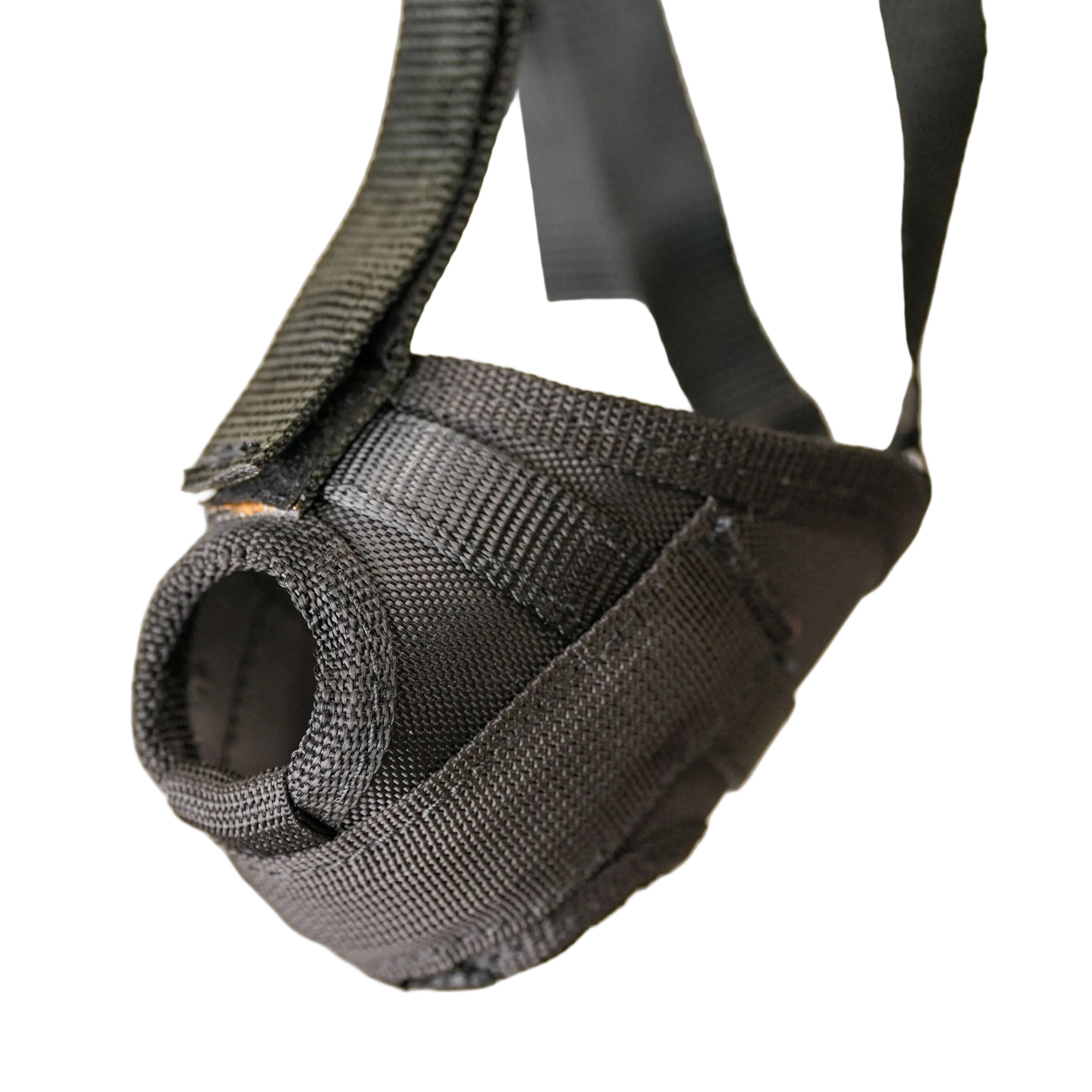 Schweikert K9 Muzzle Short Nose with Forehead Strap alternate angle