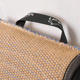 Schweikert Large Bite Pad with Jute Cover handle