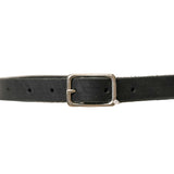 Schweikert Leather Collar for K9 Muzzle Black 20mm buckle