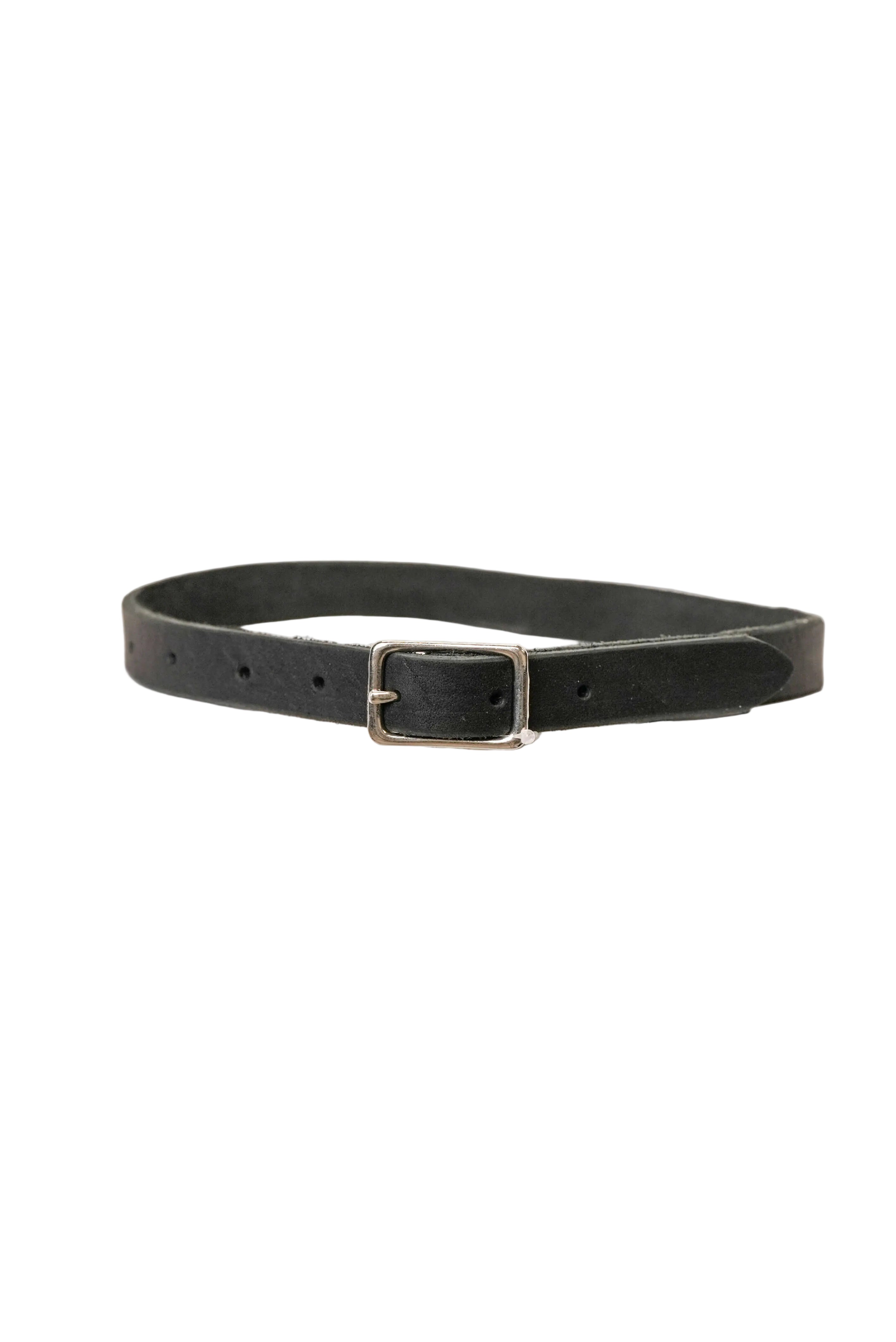 Schweikert Leather Collar for K9 Muzzle Black 20mm front